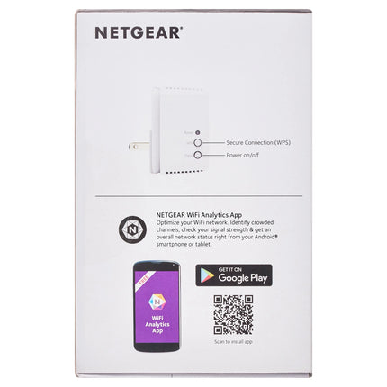 AC1200 Wifi Range Extender, Wall-Plug (EX6110)
